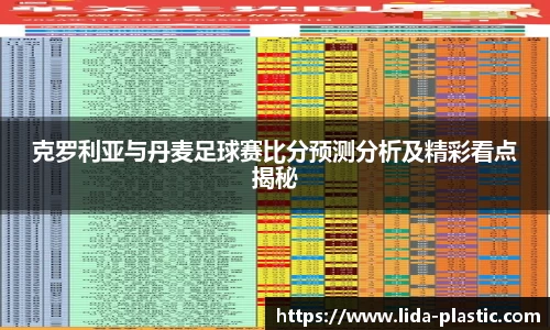 克罗利亚与丹麦足球赛比分预测分析及精彩看点揭秘